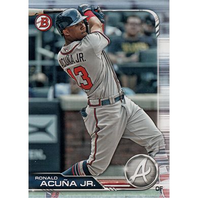 2019 Bowman #78 Ronald Acuna Jr.