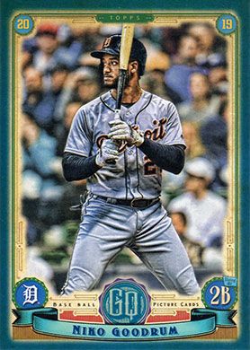 2019 Topps Gypsy Queen Indigo #181 Niko Goodrum