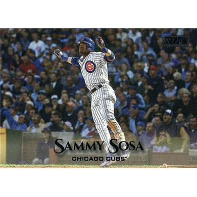 2019 Stadium Club Black Foil #233 Sammy Sosa