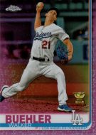 2019 Topps Chrome Pink Refractor #90 Walker Buehler