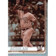 2019 Topps Chrome Sepia Refractor #10 Jesus Aguilar