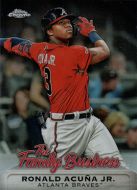 2019 Topps Chrome Update The Family Business #FBC-8 Ronald Acuna Jr.