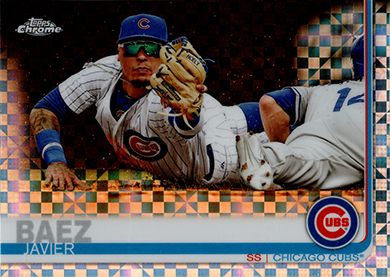 2019 Topps Chrome X-Fractor #48 Javier Baez