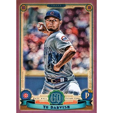 2019 Topps Gypsy Queen Purple #182 Yu Darvish