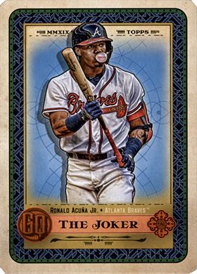 2019 Topps Gypsy Queen Tarot of the Diamond #TOTD-18 Ronald Acuna Jr.