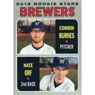 2019 Topps Heritage #88 C. Burnes/N. Orf Rookie Stars