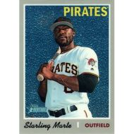 2019 Topps Heritage Chrome #THC-470 Starling Marte