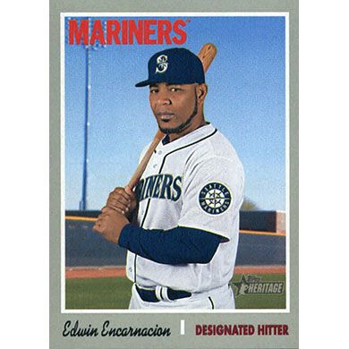 2019 Topps Heritage #447 Edwin Encarnacion SP