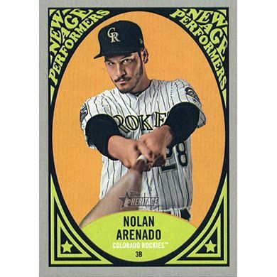 2019 Topps Heritage New Age Performers #NAP-22 Nolan Arenado