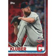 2019 Topps Opening Day Red Foil #52 Corey Kluber