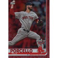 2019 Topps Opening Day Red Foil #14 Rick Porcello