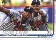 2019 Topps #508 R. Acuna Jr./O. Albies Strike a Pose Checklist