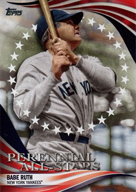 2019 Topps Update Perennial All-Stars #PAS-1 Babe Ruth