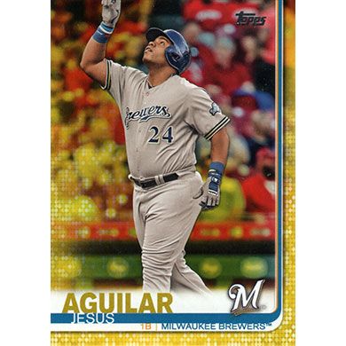 2019 Topps Walgreens Yellow #287 Jesus Aguilar