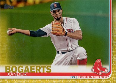 2019 Topps Walgreens Yellow #167 Xander Bogaerts