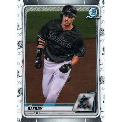 2020 Bowman Chrome Draft #BD-181 JJ Bleday