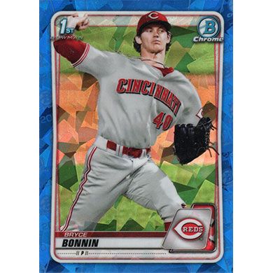 2020 Bowman Chrome Draft Sapphire #BD-74 Bryce Bonnin