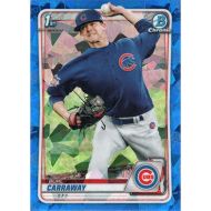 2020 Bowman Chrome Draft Sapphire #BD-25 Burl Carraway