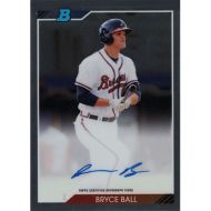 2020 Bowman Heritage Chrome Prospect Autographs #92PA-BBA Bryce Ball