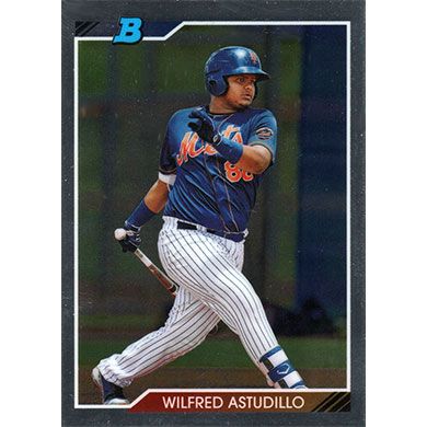 2020 Bowman Heritage Chrome Prospects #92CP-WA Wilfred Astudillo