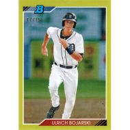 2020 Bowman Heritage Chrome Prospects Yellow Refractor #92CP-UB Ulrich Bojarski