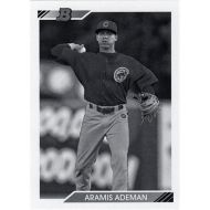 2020 Bowman Heritage Prospects Black and White #BHP-110 Aramis Ademan