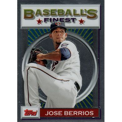 2020 Finest Flashbacks #151 Jose Berrios