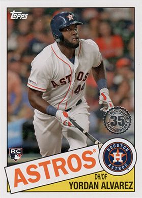 2020 Topps 85 #85-50 Yordan Alvarez