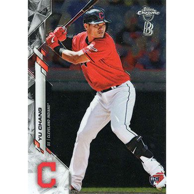 2020 Topps Chrome Ben Baller #173 Yu Chang