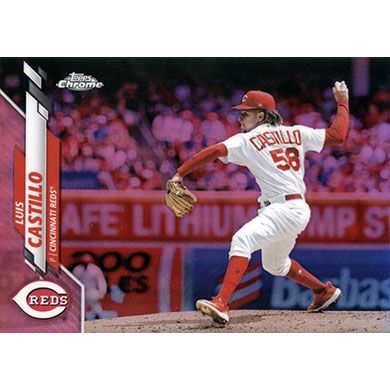 2020 Topps Chrome Pink Refractor #16 Luis Castillo