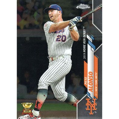 2020 Topps Chrome Update #U-86 Pete Alonso Home Run Derby