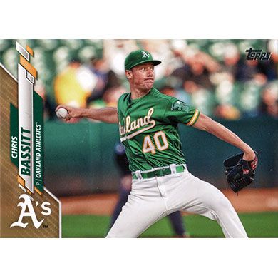 2020 Topps Gold #578 Chris Bassitt