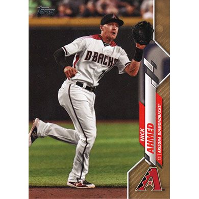 2020 Topps Gold #680 Nick Ahmed