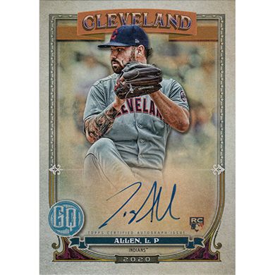 2020 Topps Gypsy Queen Autographs #GQA-LA Logan Allen Autographed