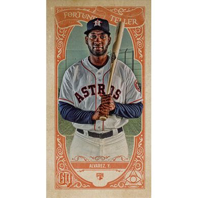 2020 Topps Gypsy Queen Fortune Teller Mini #FTM5 Yordan Alvarez