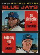 2020 Topps Heritage #52 B. Bichette/A. Kay Rookie Stars