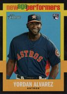 2020 Topps Heritage New Age Performers #NAP-2 Yordan Alvarez