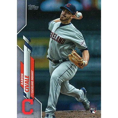 2020 Topps Rainbow Foil #223 Aaron Civale