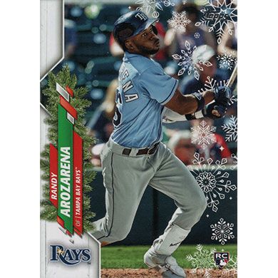 2020 Topps Walmart Holiday #HW54 Randy Arozarena