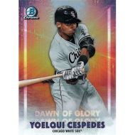 2021 Bowman Chrome Dawn of Glory Refractor #DOG-11 Yoelqui Cespedes