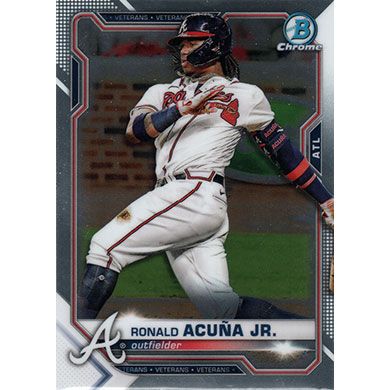 2021 Bowman Chrome #11 Ronald Acuna Jr.