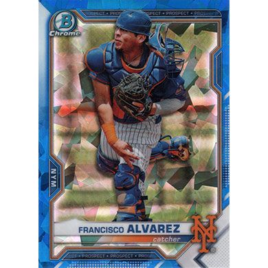 2021 Bowman Chrome Sapphire Prospects #BCP-53 Francisco Alvarez