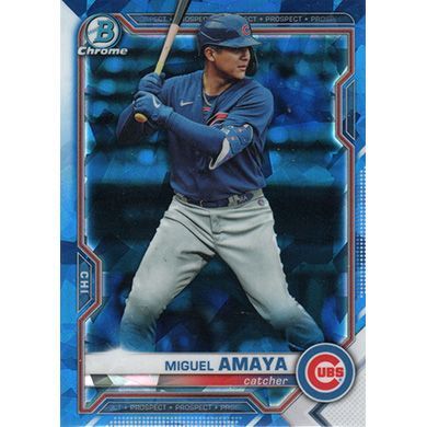 2021 Bowman Chrome Sapphire Prospects #BCP-192 Miguel Amaya