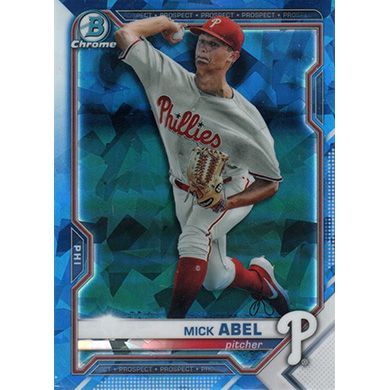 2021 Bowman Chrome Sapphire Prospects #BCP-219 Mick Abel