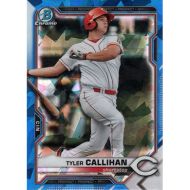 2021 Bowman Chrome Sapphire Prospects #BCP-91 Tyler Callihan