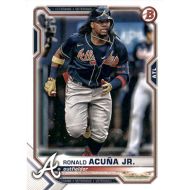 2021 Bowman #62 Ronald Acuna Jr.