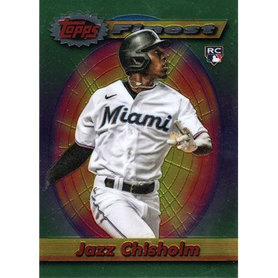 2021 Finest Flashbacks #160 Jazz Chisholm