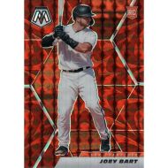 2021 Panini Mosaic Reactive Orange Mosaic #212 Joey Bart