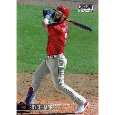 2021 Stadium Club Chrome Refractor #174 Bryce Harper