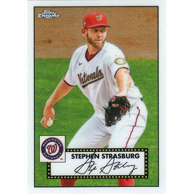 2021 Topps 52 Redux Chrome #TC52-41 Stephen Strasburg